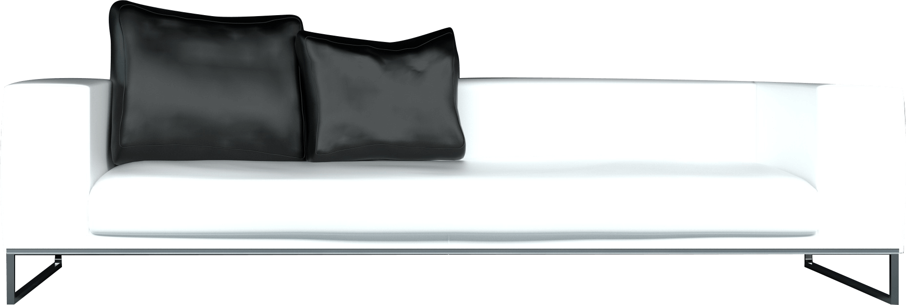 White Couch PNG