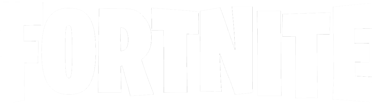 Fortnite Logo White PNG
