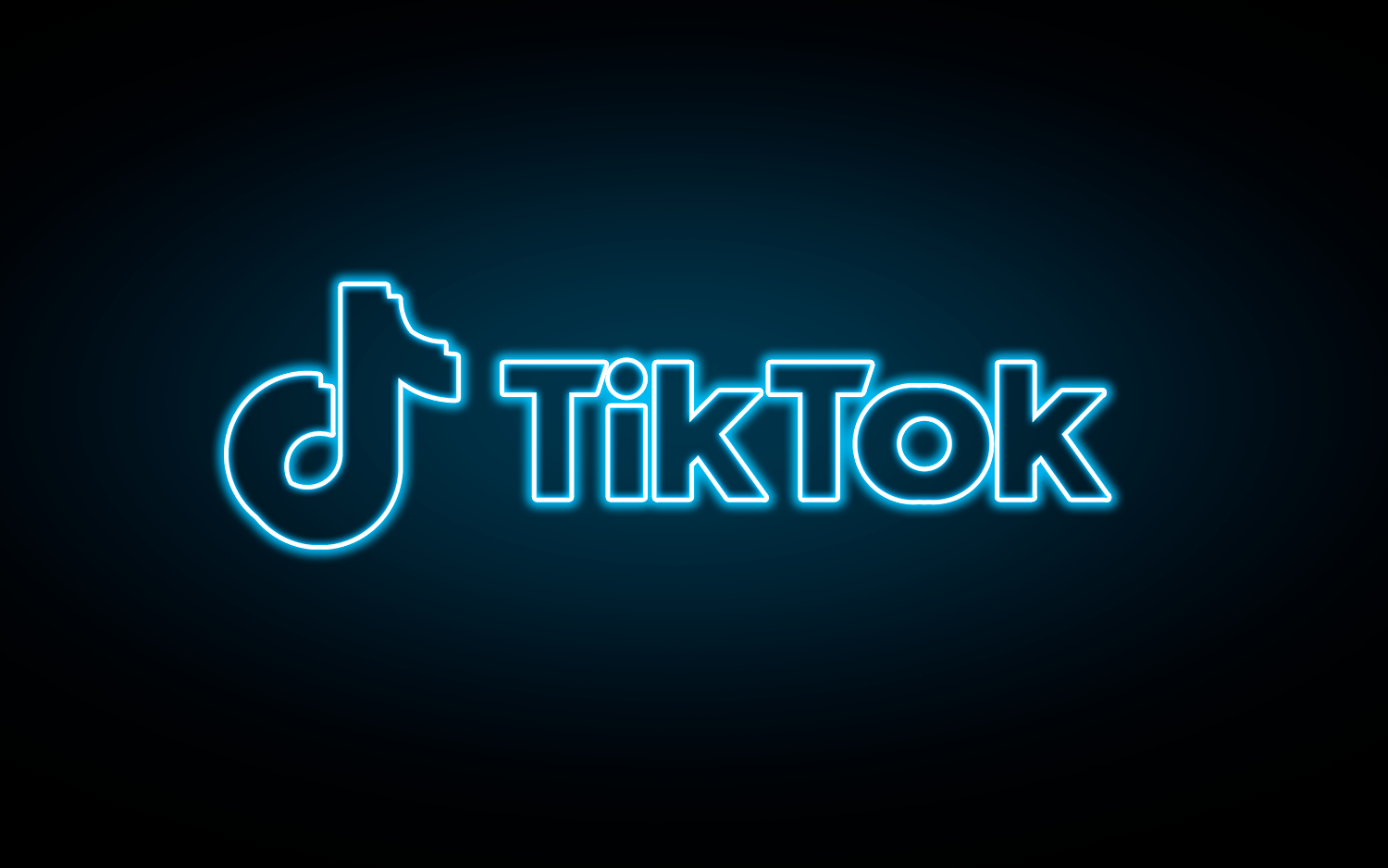 PNG Neon TikTok Logo