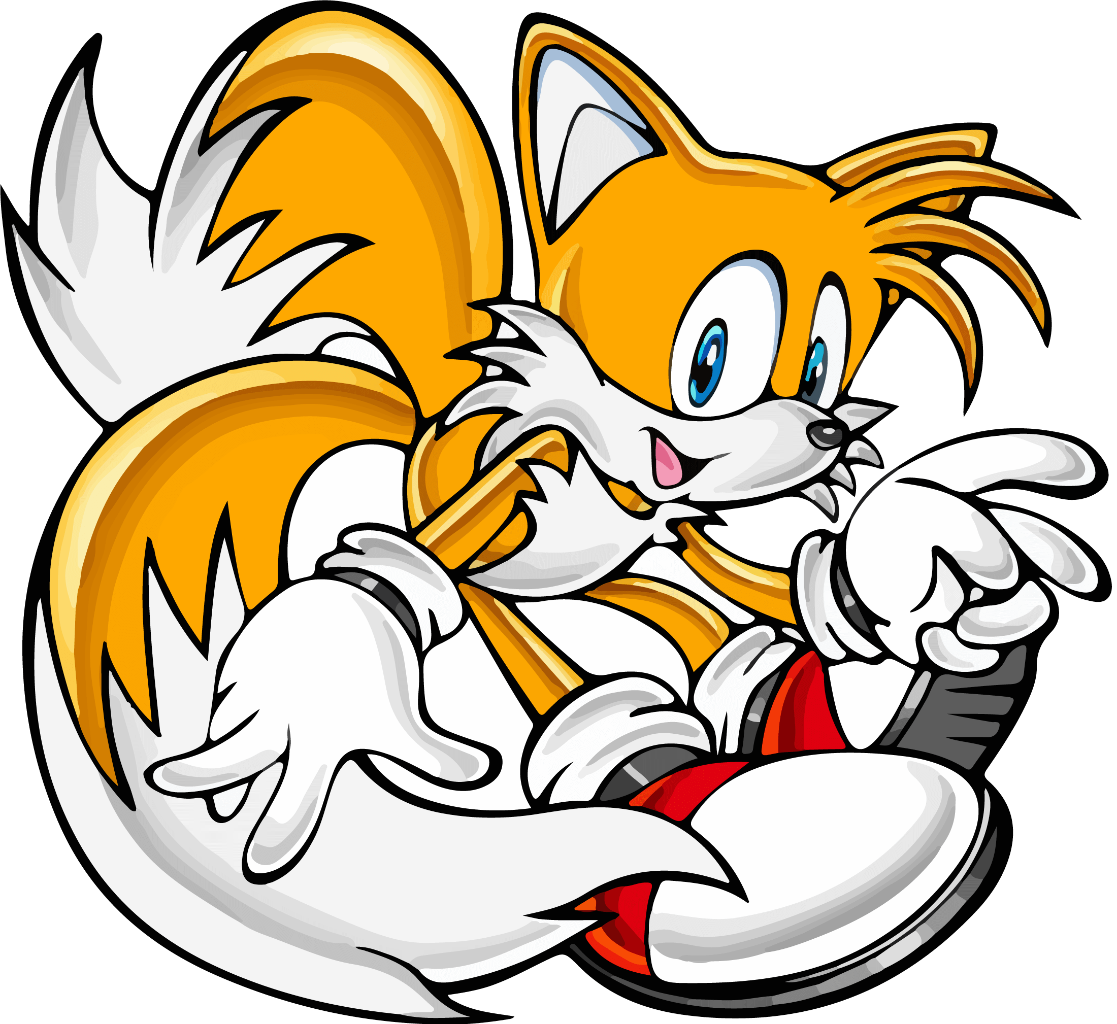 Tails Art Image PNG