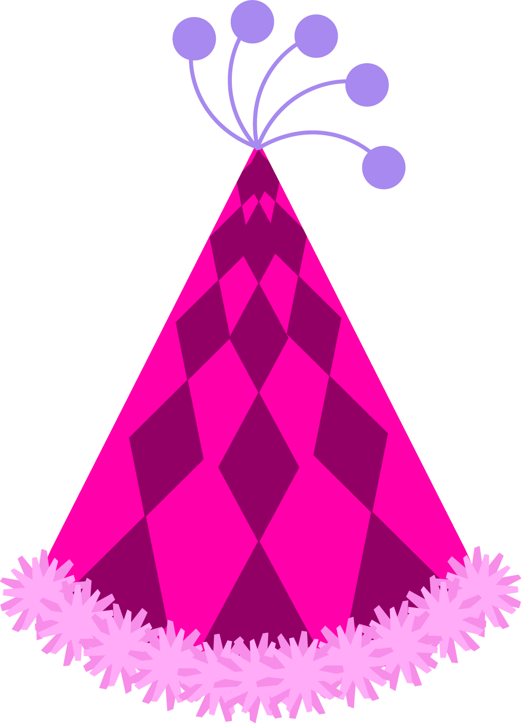 Pink Birthday Hat PNG