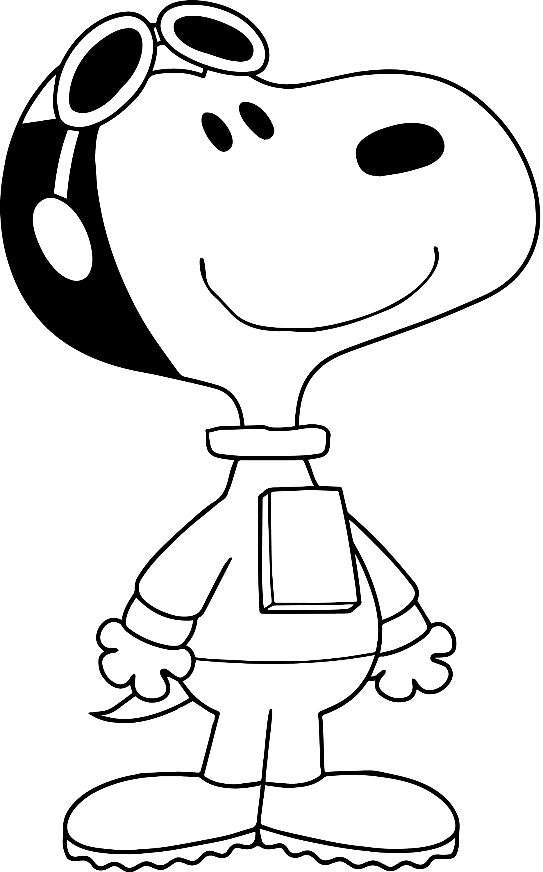 Snoopy Black Transparent PNG