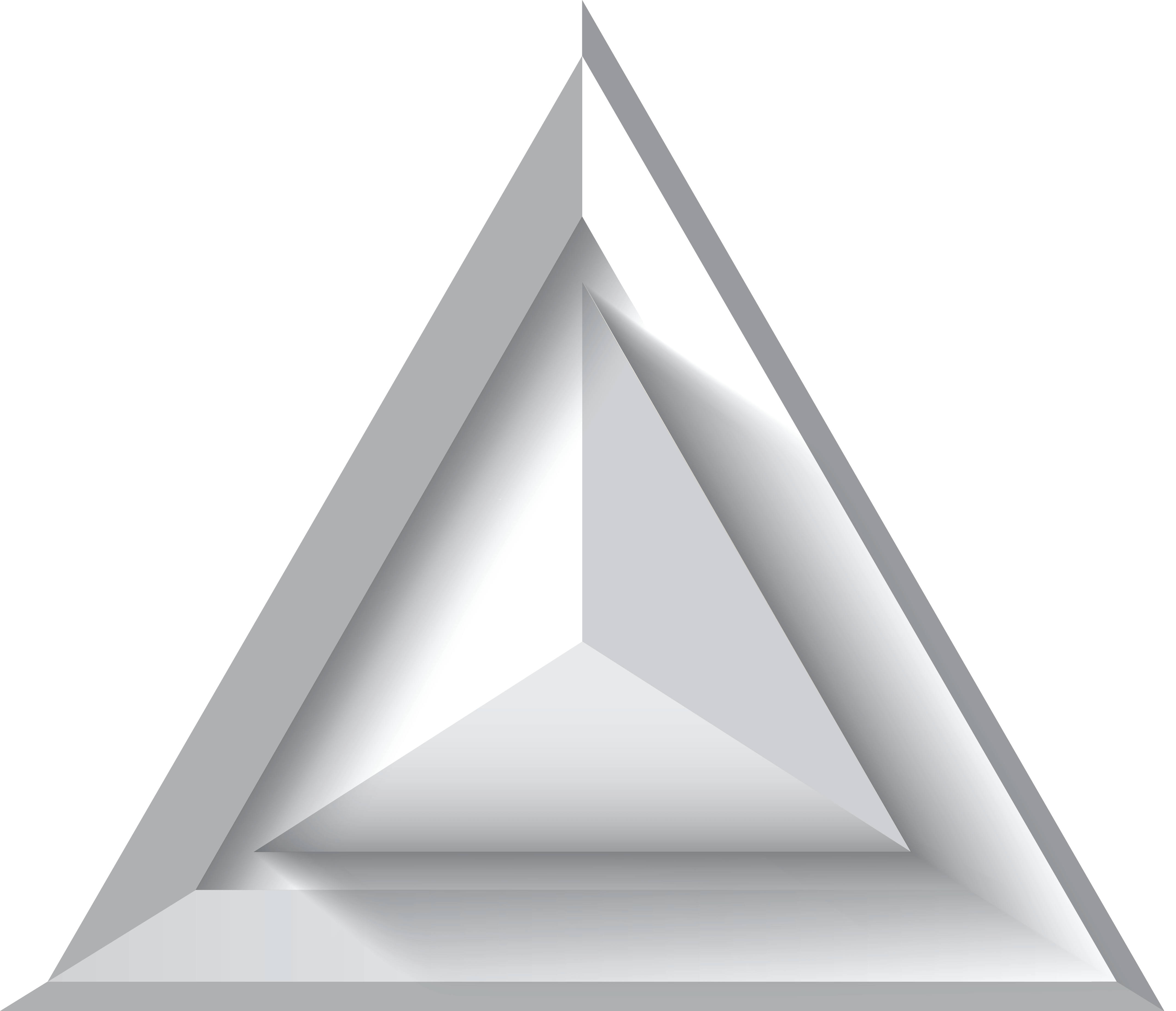3D Triangle PNG