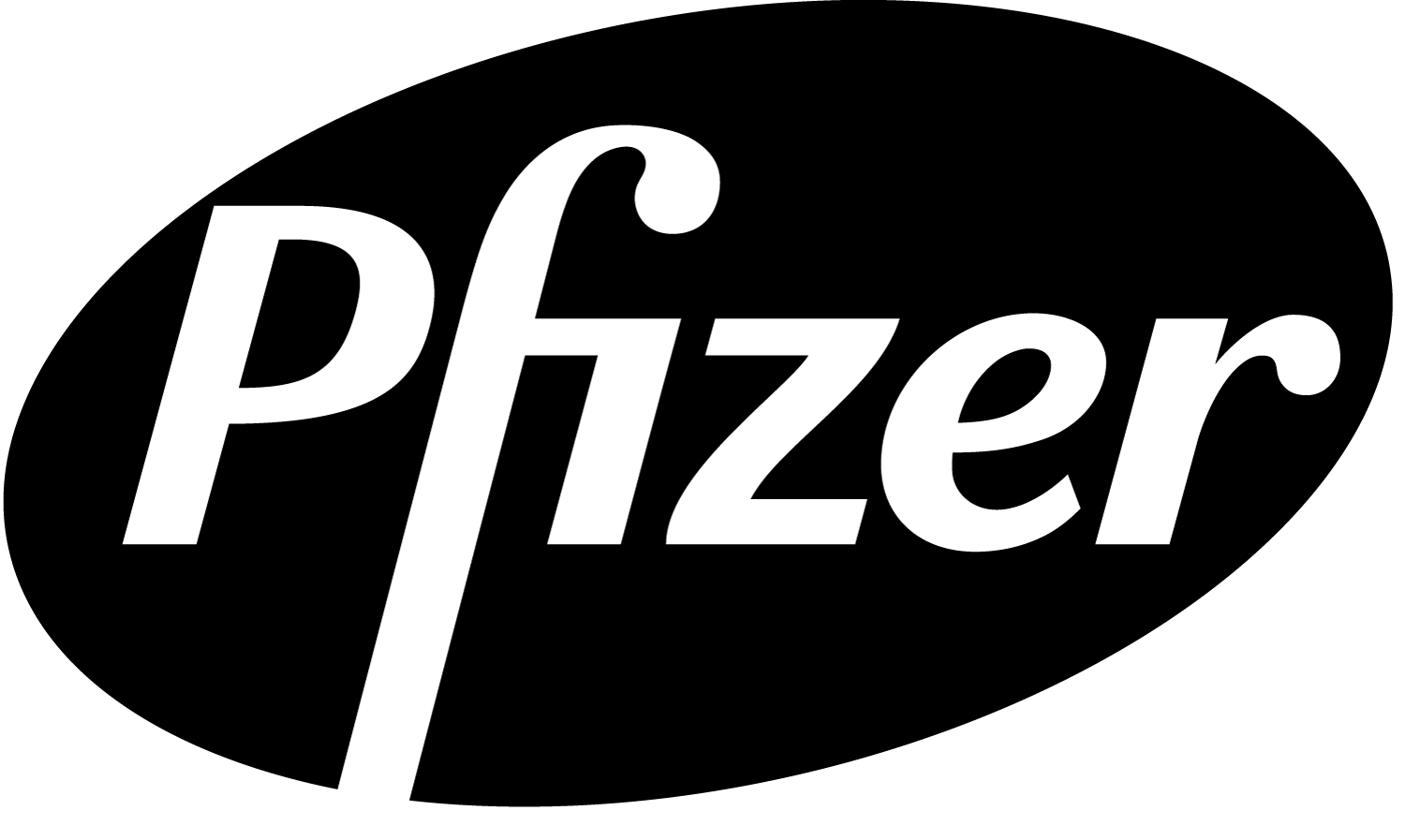 Black Pfizer Logo