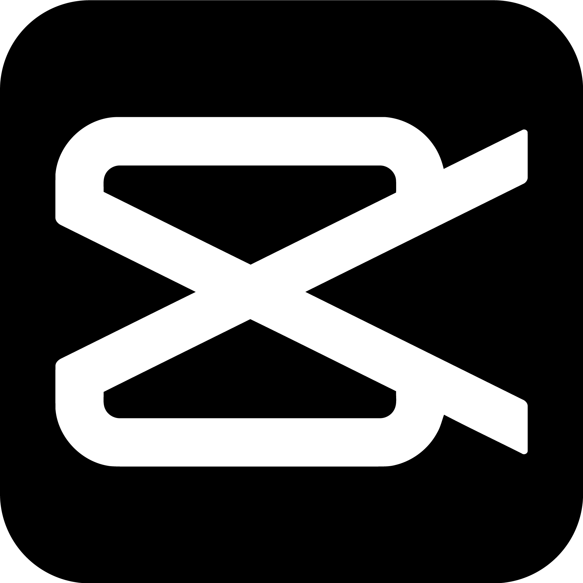 CapCut Logo Square Shape