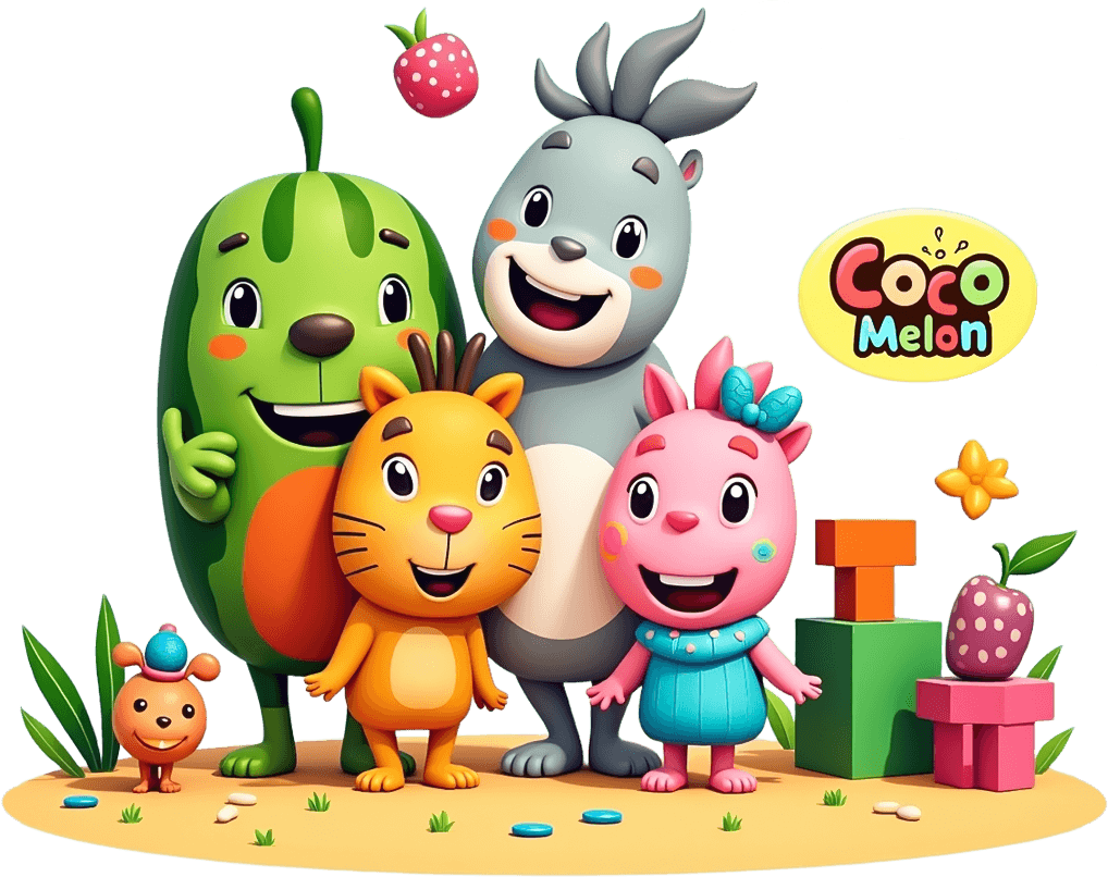Cocomelon Family Image Transparent PNG