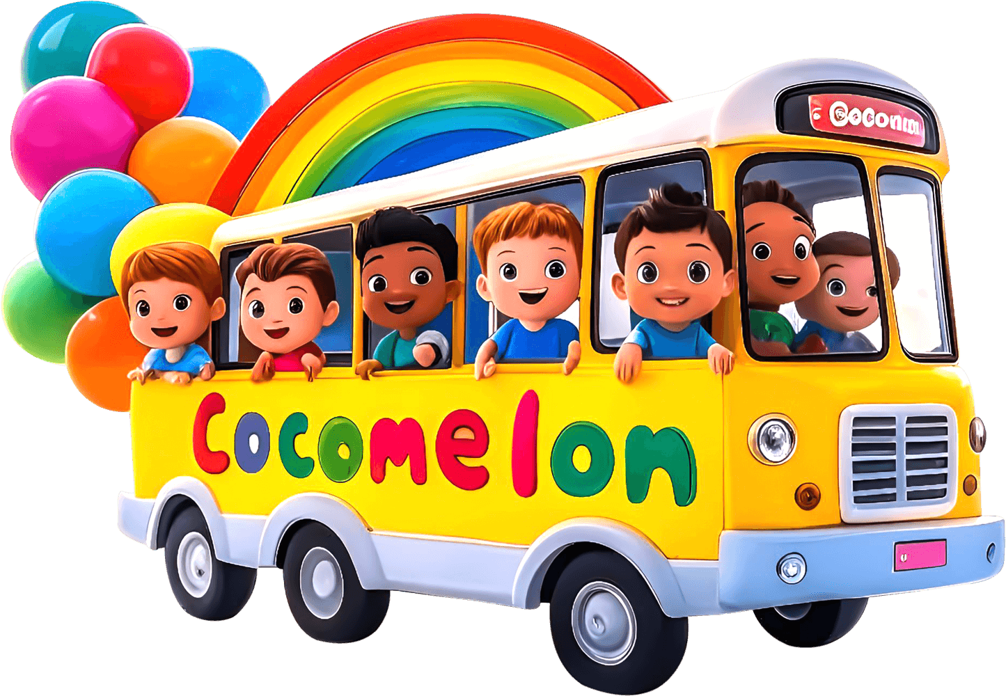 Cocomelon Bus PNG
