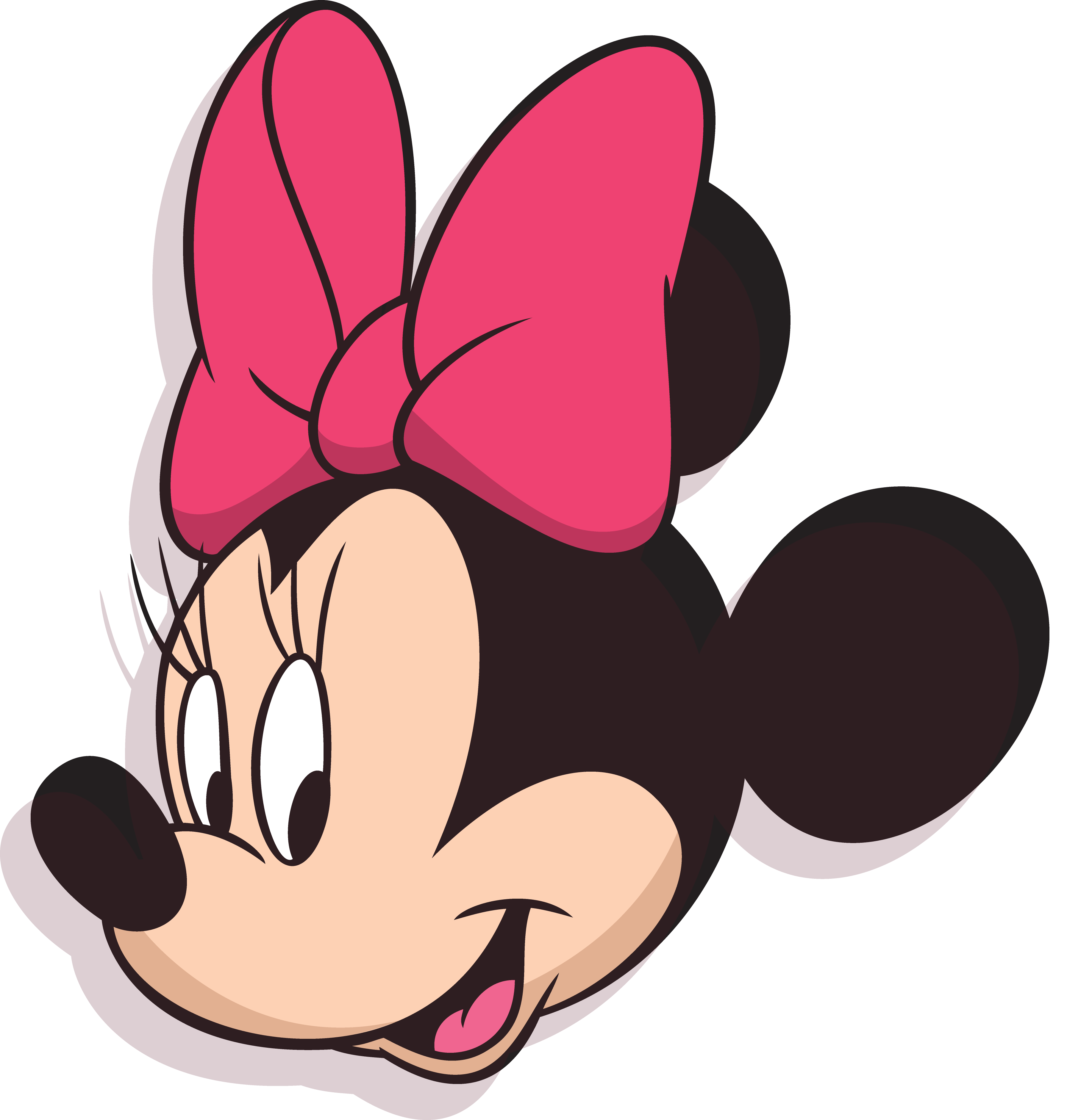 Minnie Mouse Cute Face PNG