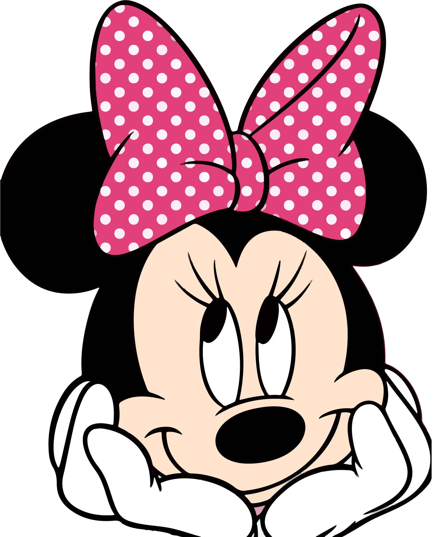 Minnie Mouse Face PNG