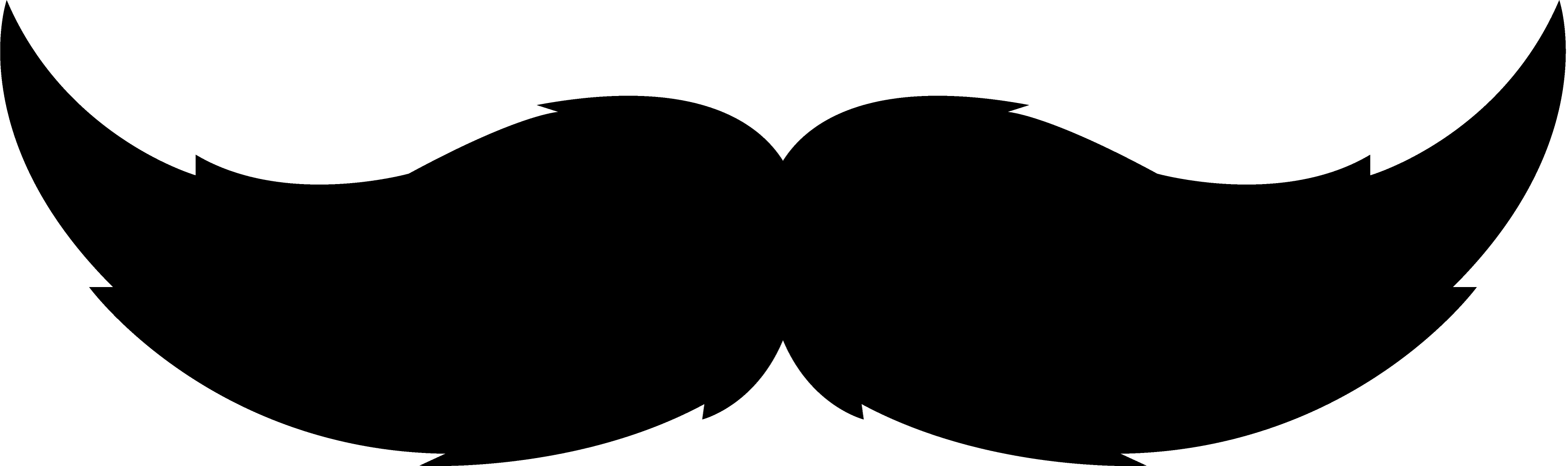 Mustache Vector Image PNG