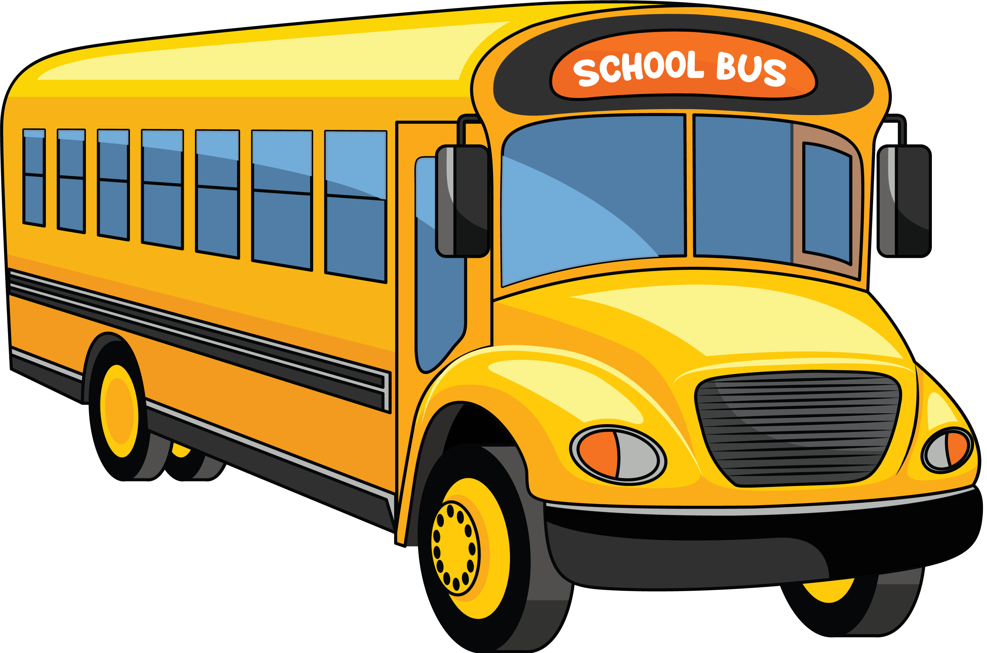 School Bus Transparent PNG
