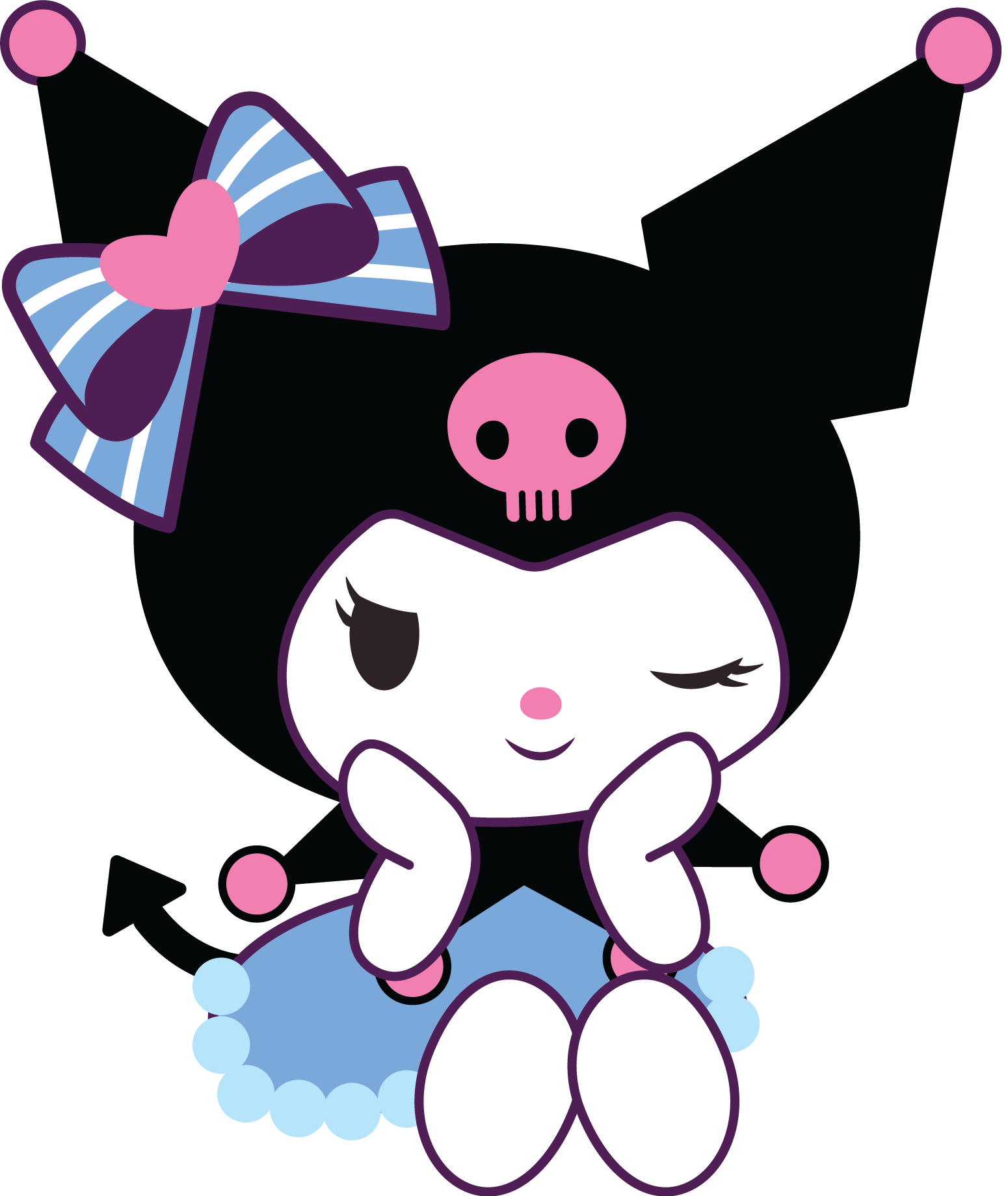 Cute Kuromi PNG