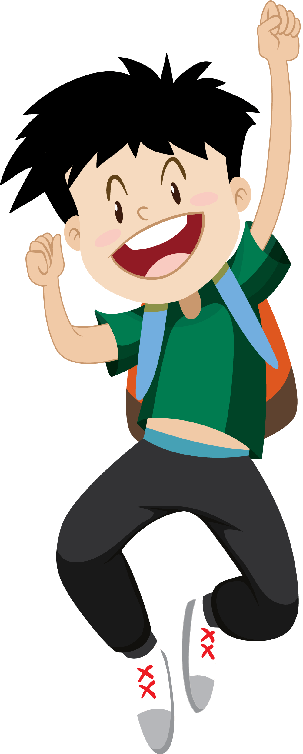 Jumping Boy PNG