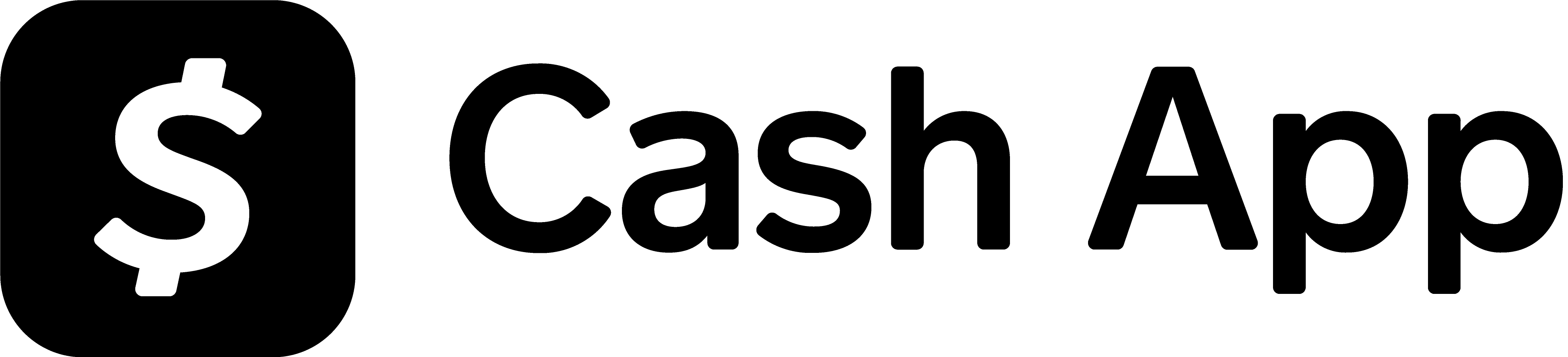 Cash App Logo Black PNG