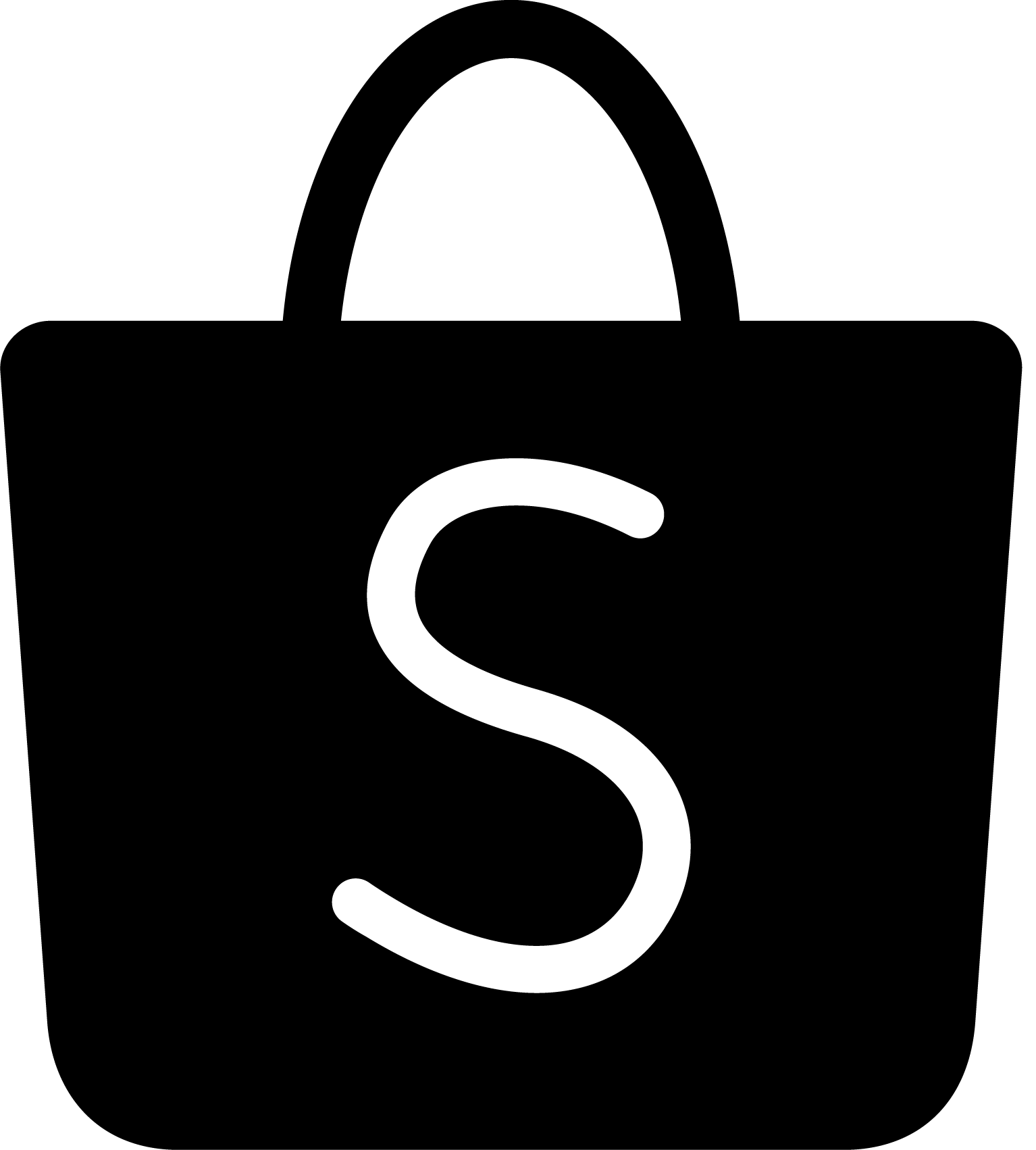 Shopee Logo Black Icon PNG Shopee Logo Black Icon PNG