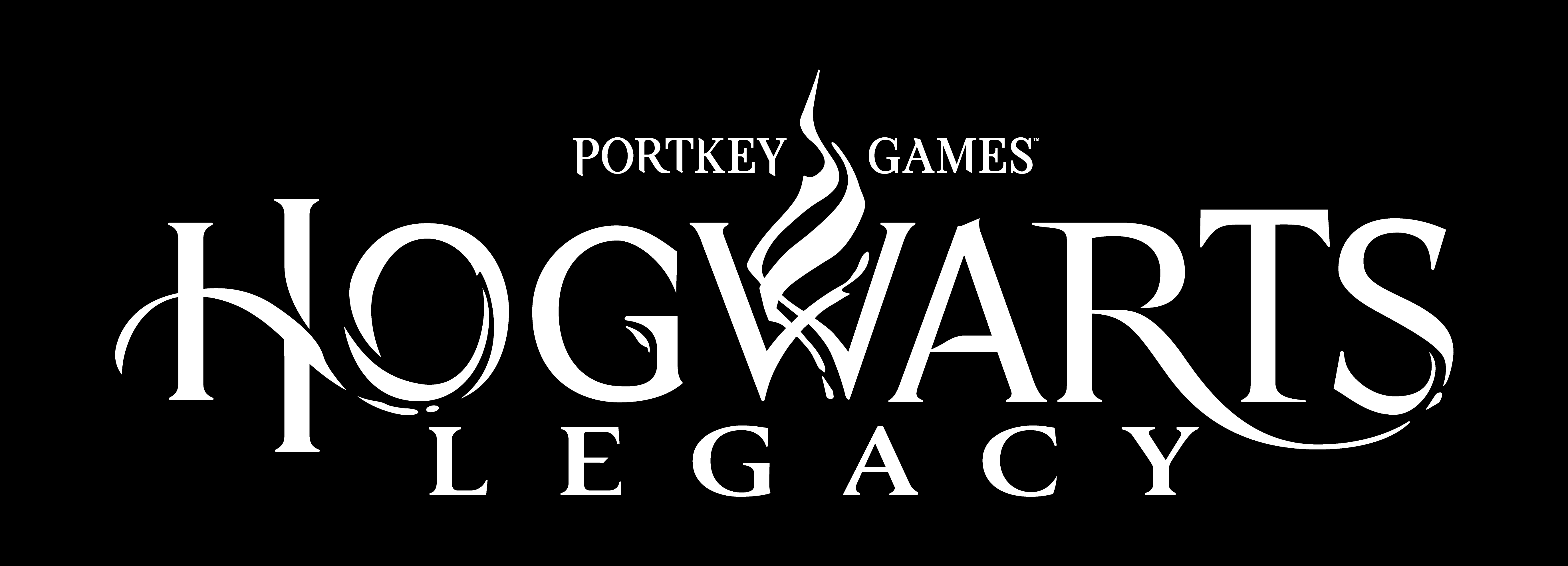 Hogwarts Legacy Logo Rectangular PNG