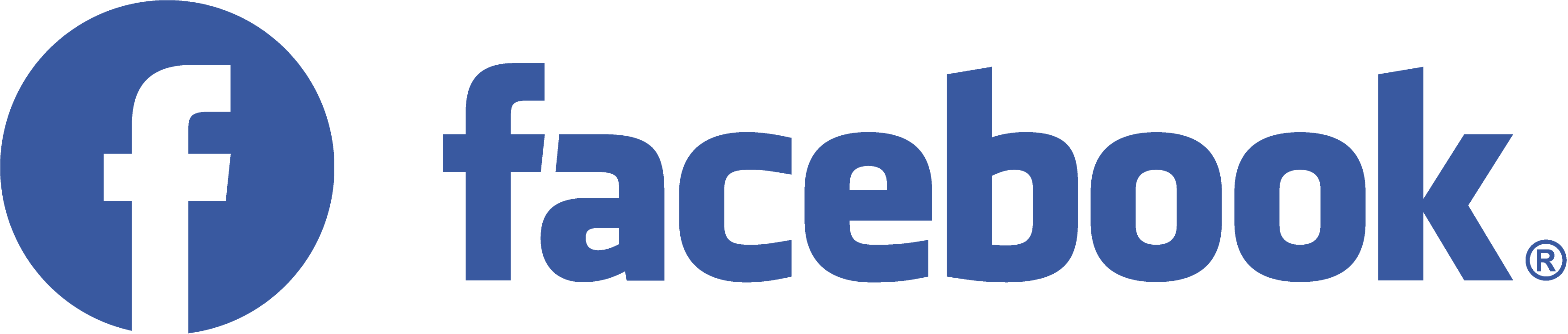 Circle Facebook Logo With Icon