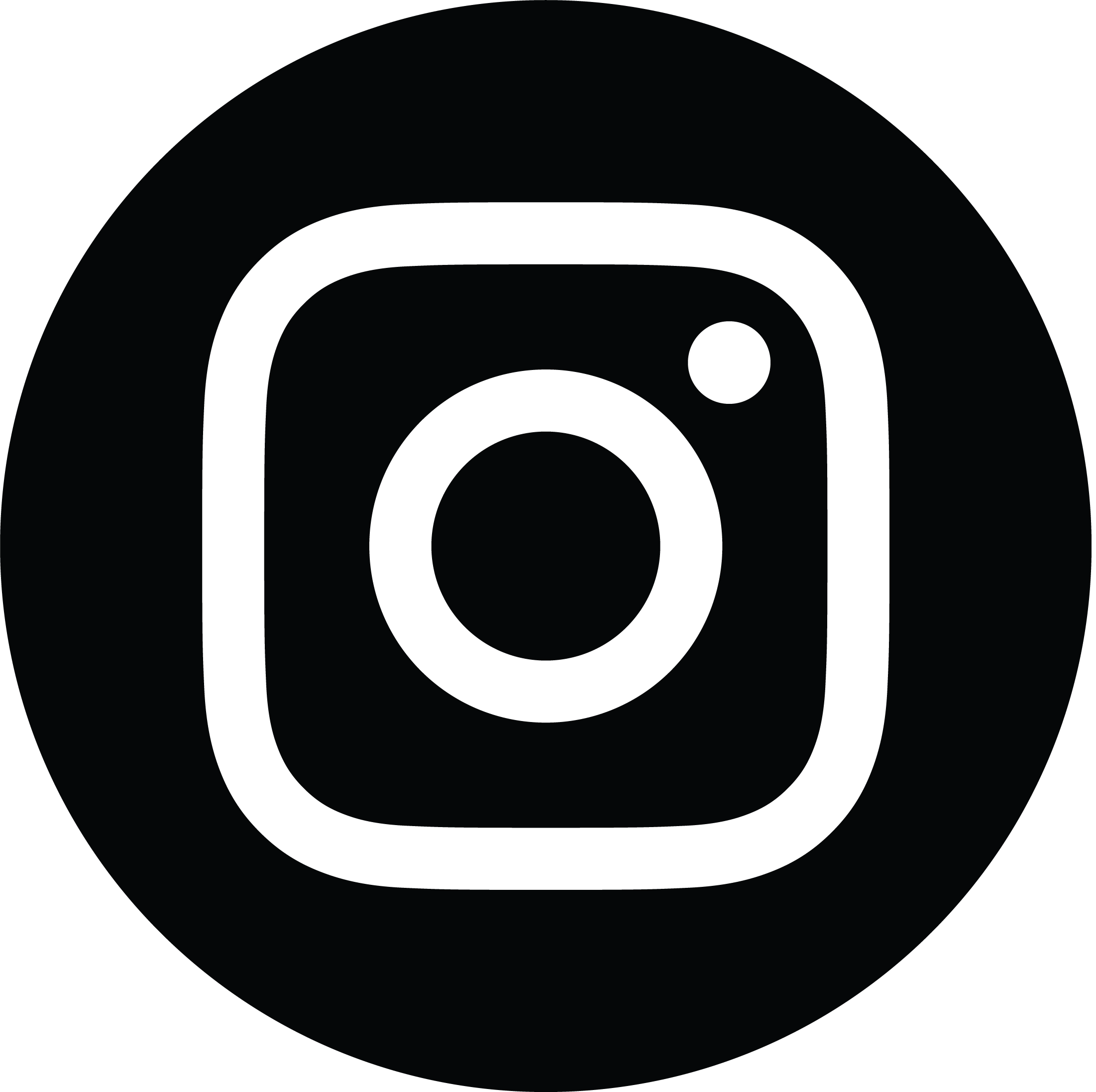 Circle Black Instagram Logo PNG