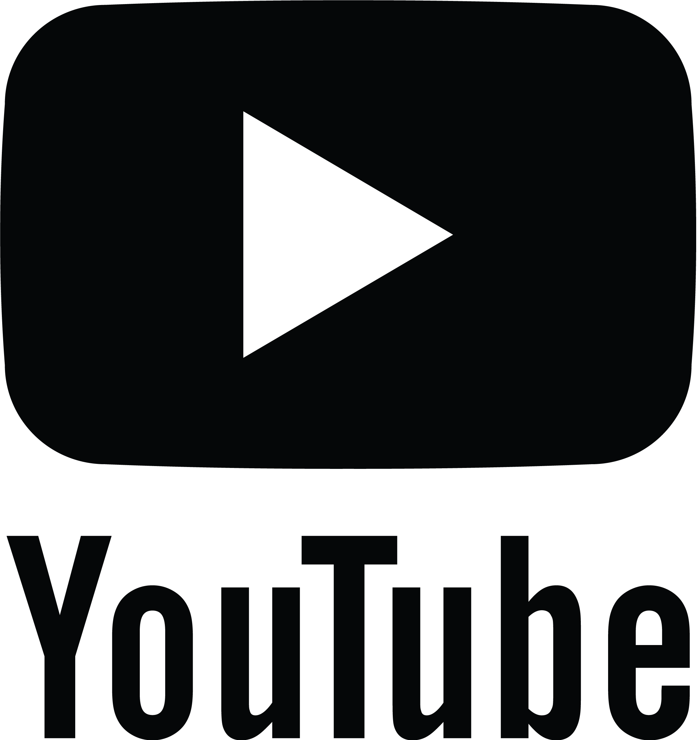Black Youtube Logo Transparent Background Black Youtube Logo Transparent Background